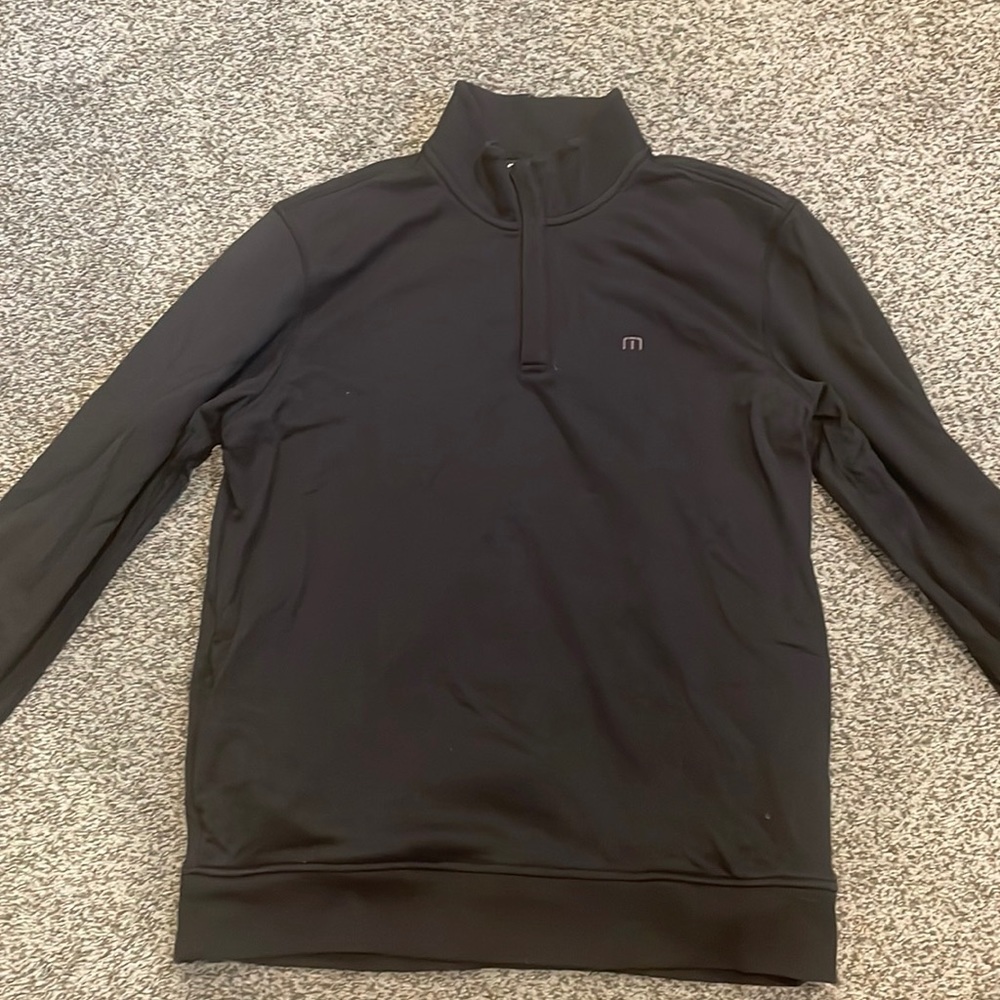 Mens large navy Travis Matthew pullover